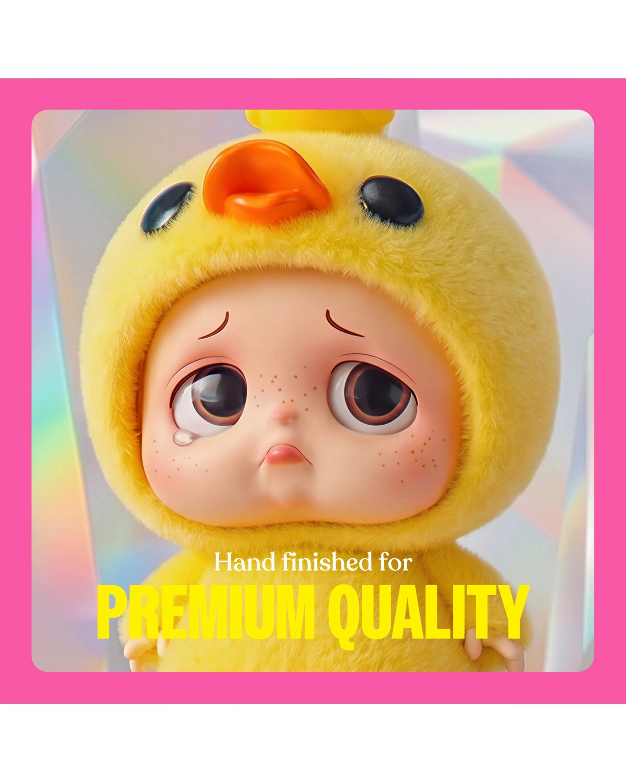 Starbox Sad Baby Animals by Starbox - Assorted 5 of 6