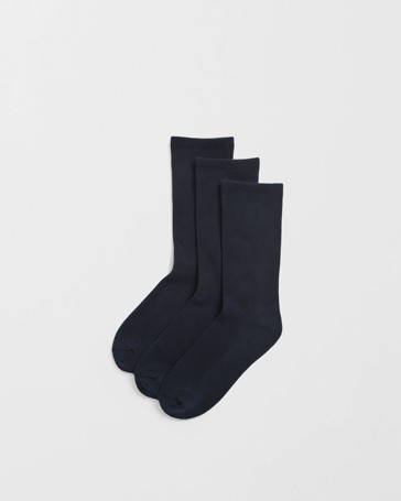 Maxx Australian Cotton Blend 3 Pack Business Comfort Crew Socks