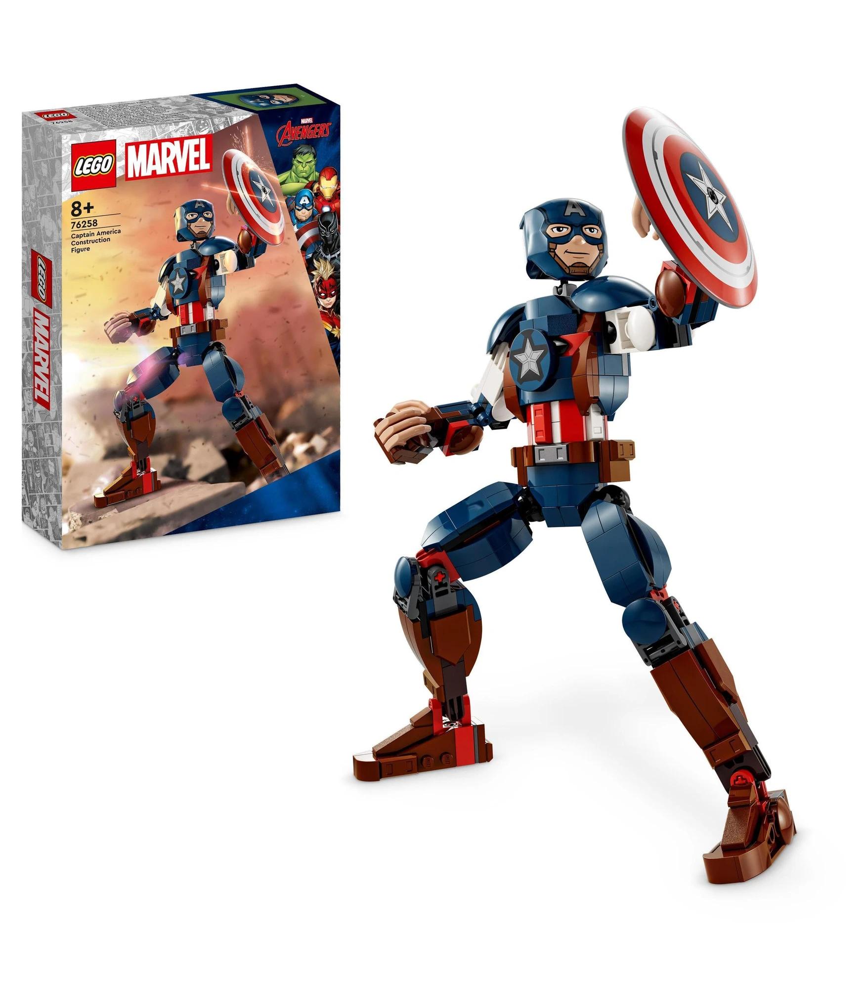 LEGO Super Heroes Marvel Captain America Construction Figure