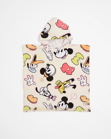 Disney 100: Mickey Kids Hooded Towel