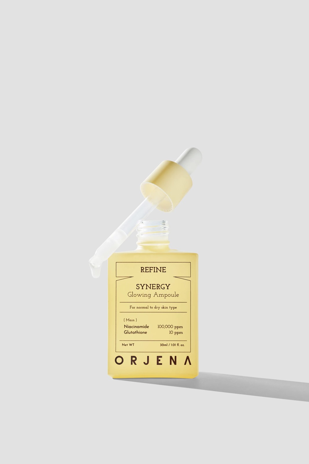 Orjena Refine Synergy Glowing Ampoule 30ml - Niacinamide and Glutathione 3 of 4