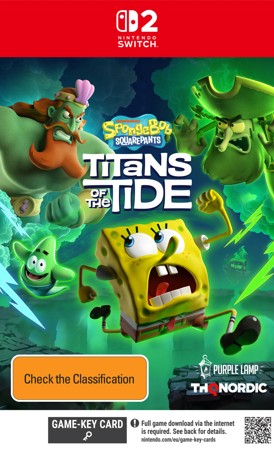 SpongeBob SquarePants: Titans of the Tide (Code in Box) - Nintendo Switch 2