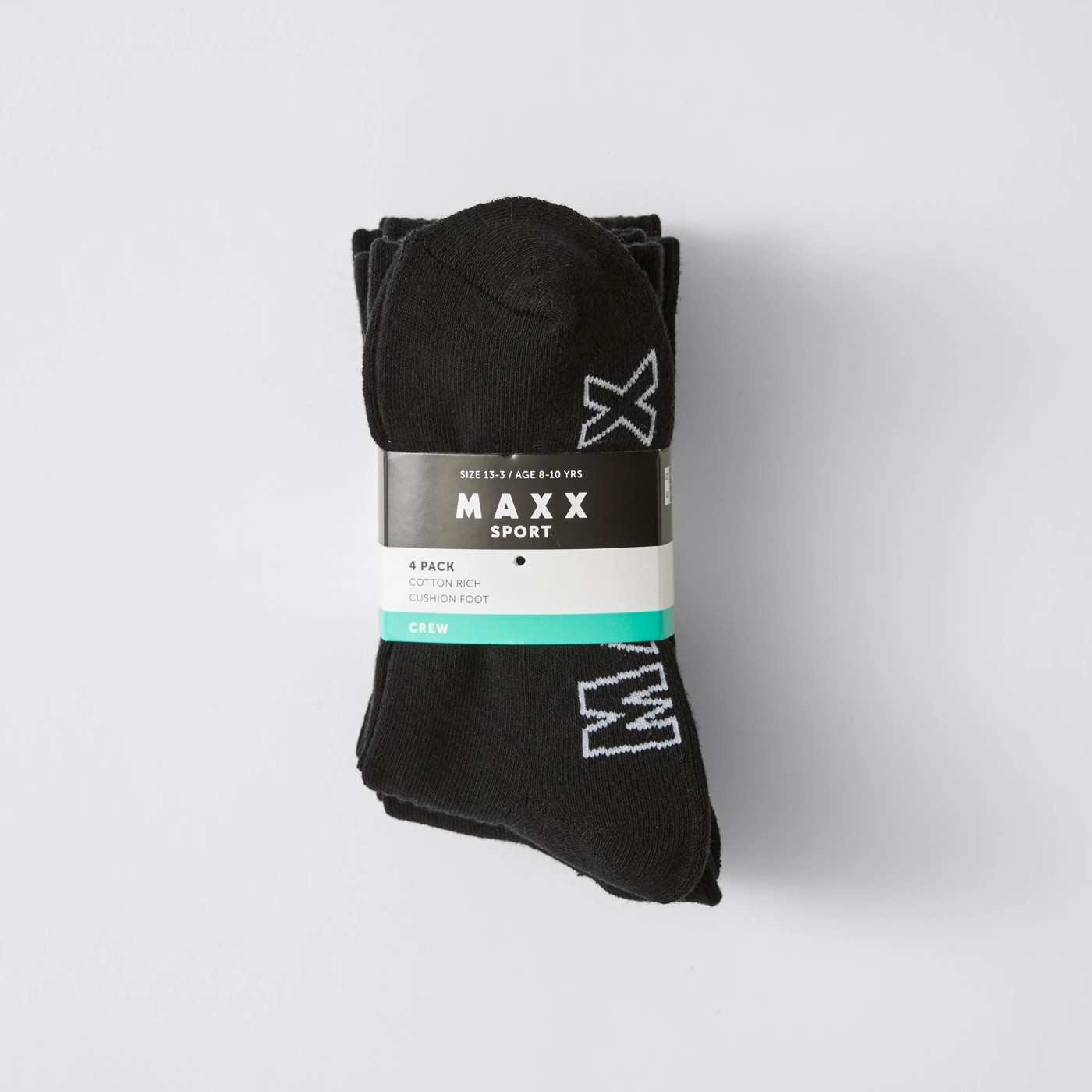 4 Pack Maxx Crew Sock 3 of 3