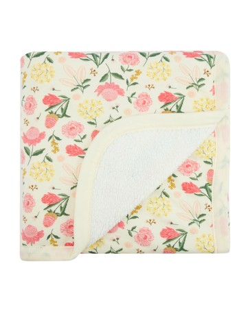 Anko Jersey Plush Blanket - Flower