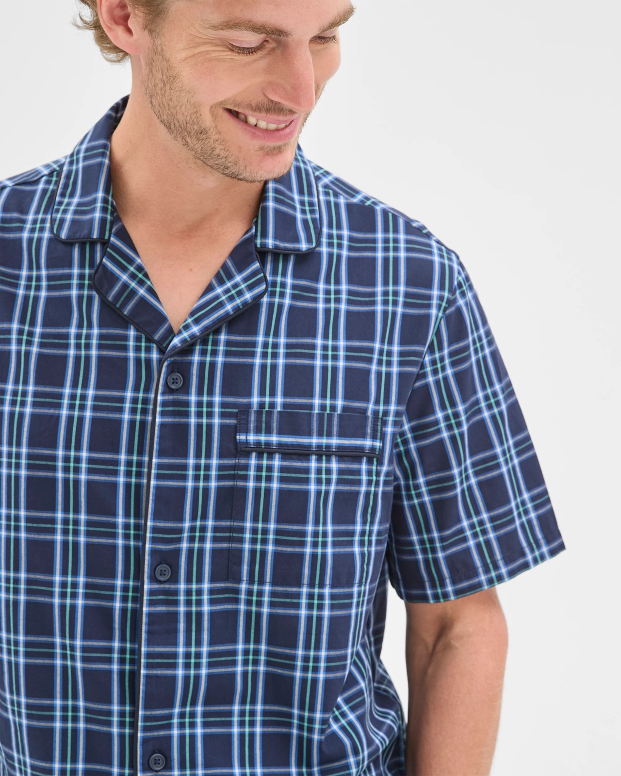 Maxx Woven Poplin Pyjama Set 3 of 5