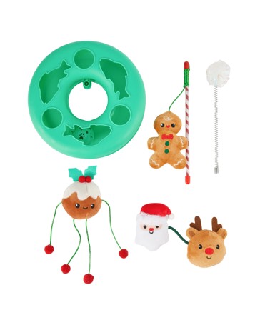 Anko Christmas Cat Toy Box