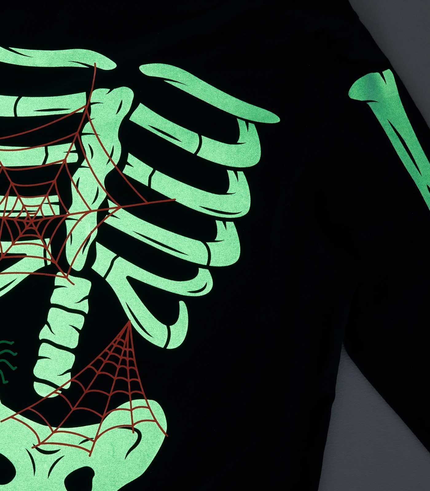 Family Matching Kids Unisex Glow In The Dark Cotton Pyjama Set 5 of 5