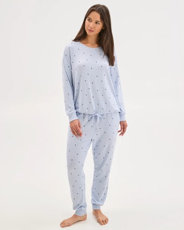 Printed Cosy Pyjama Sleep Set