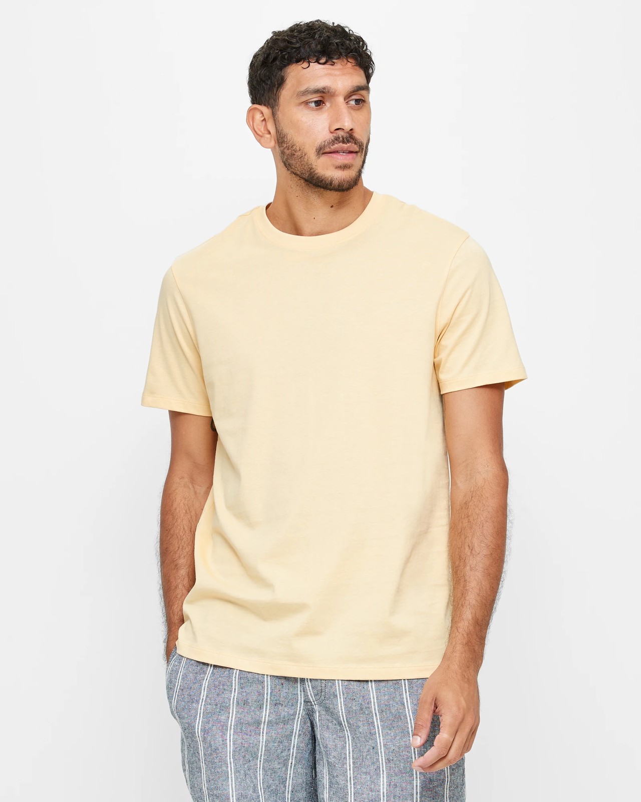 Australian Cotton T-Shirt - Yellow