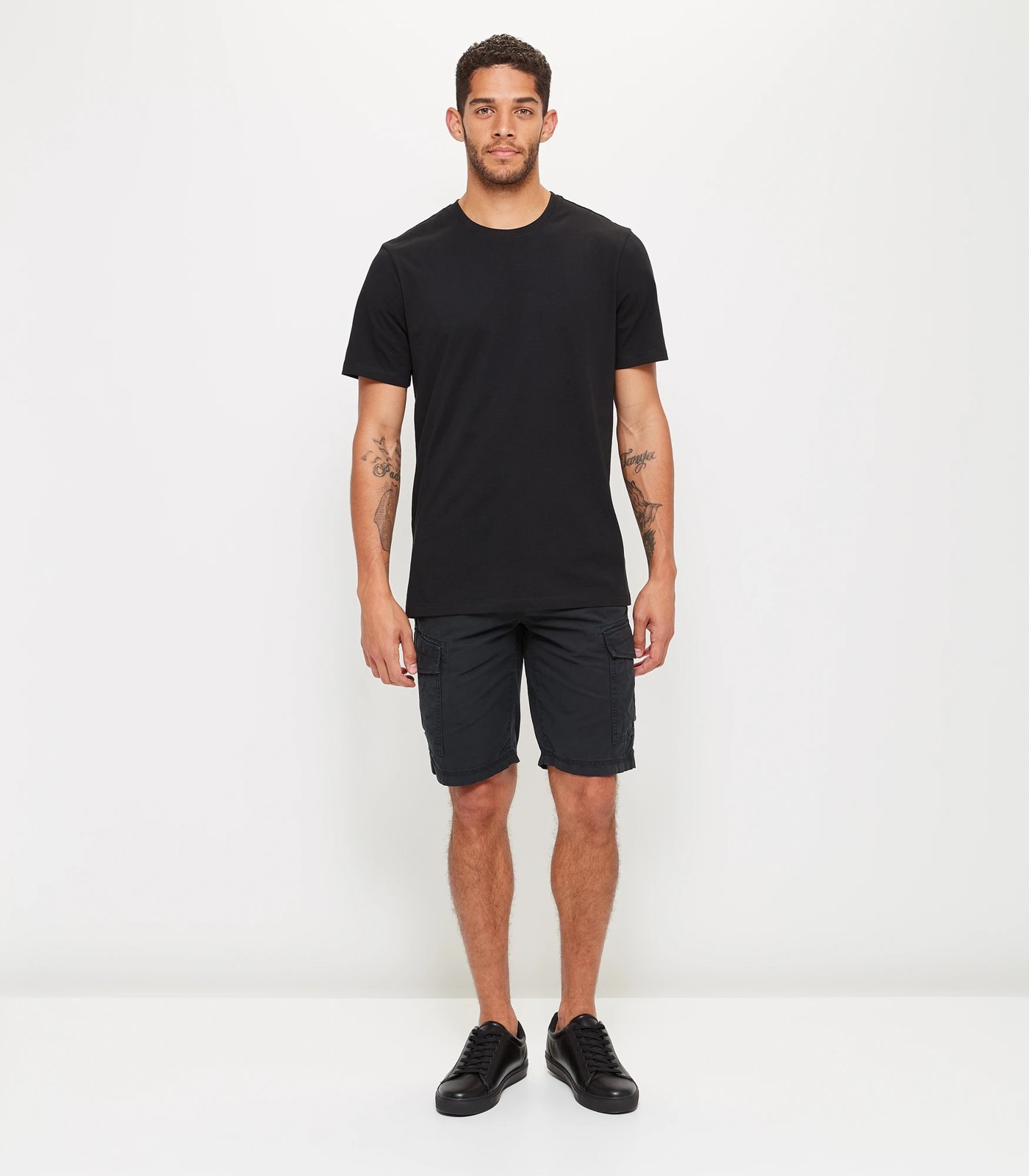 Cargo Shorts - Washed Black | Target Australia