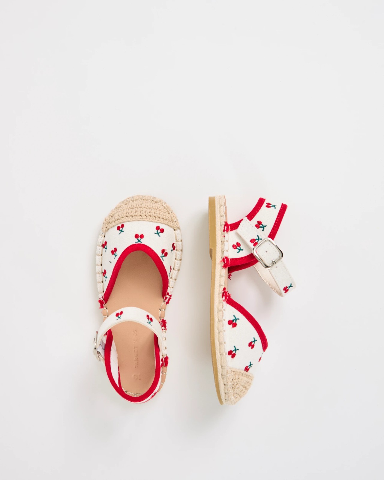 Closed Toe Espadrille Sandals - Cherry Neutral 3 of 3
