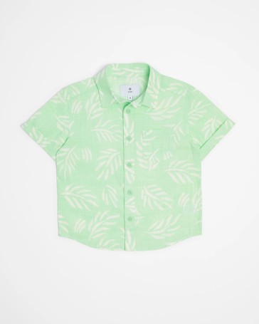 Leaf Print Shirt