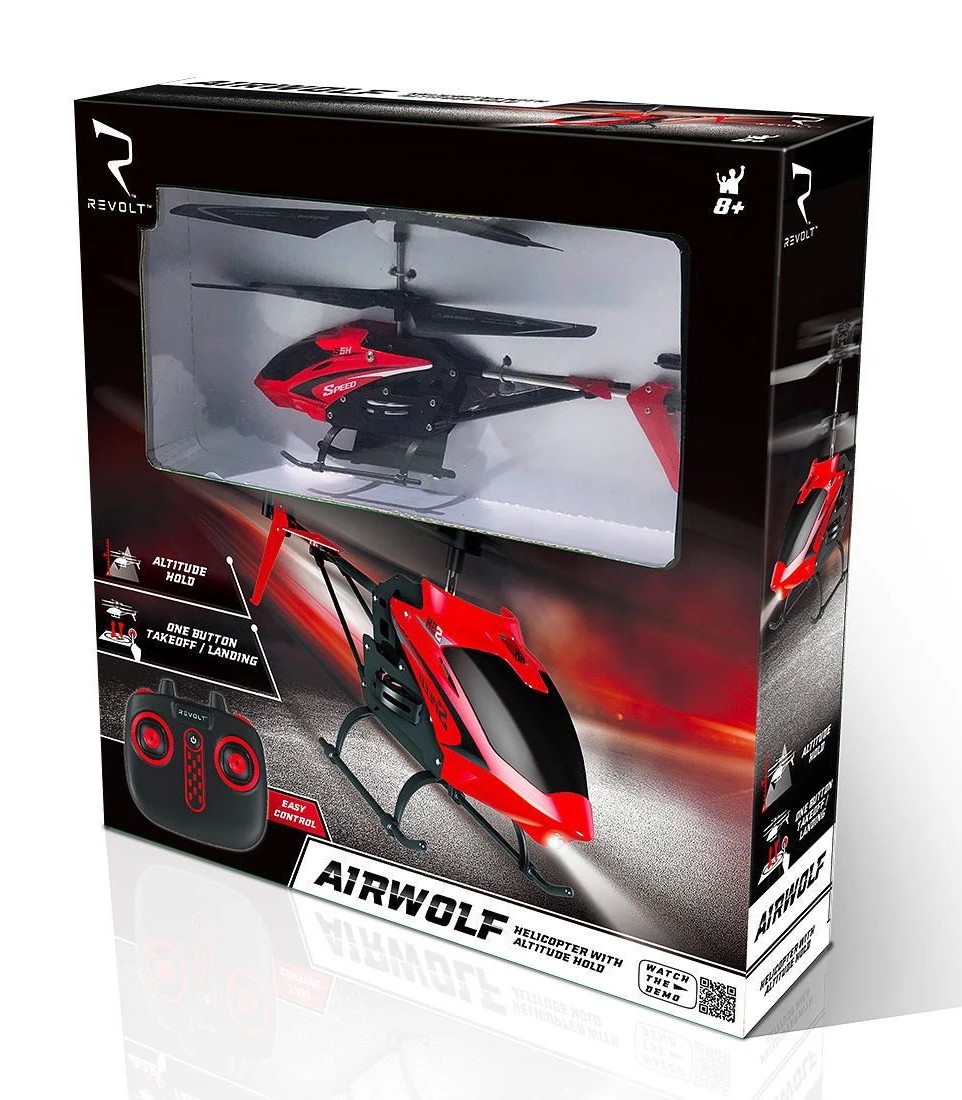 Target remote store control helicopter