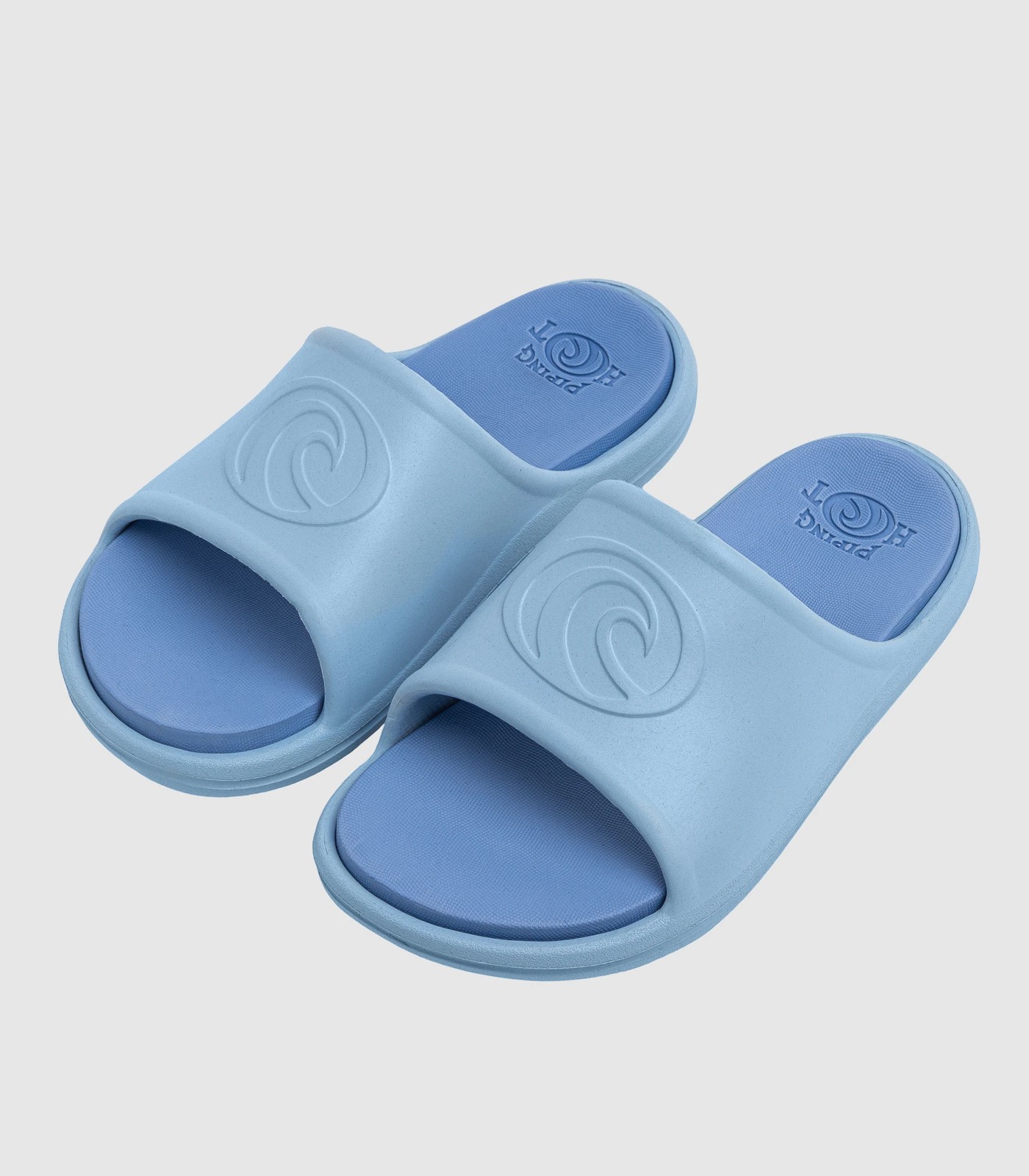 Womens on sale blue slides