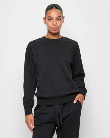 Active Fleece Relaxed Crew Jumper