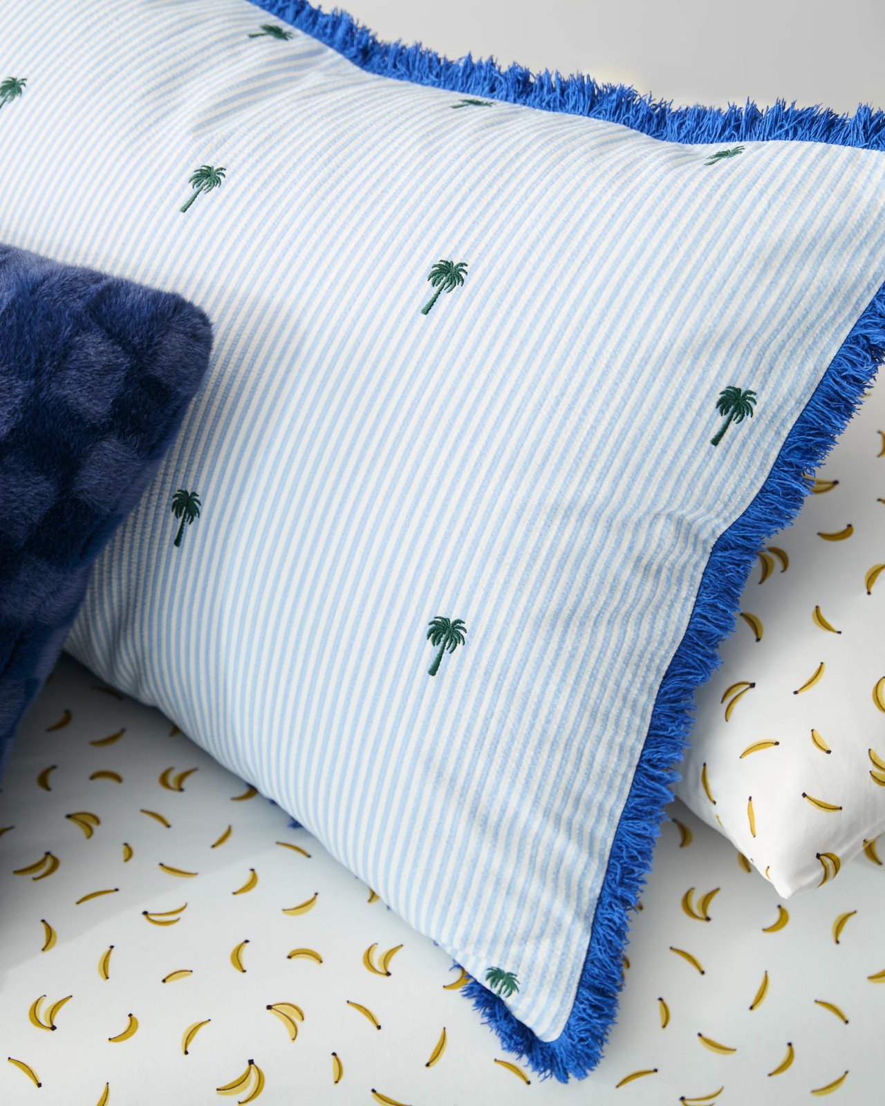 Bailey Embroidered Palm Cotton Quilt Cover Set 3 of 5