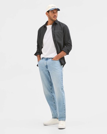Australian Cotton Long Sleeve Denim Shirt
