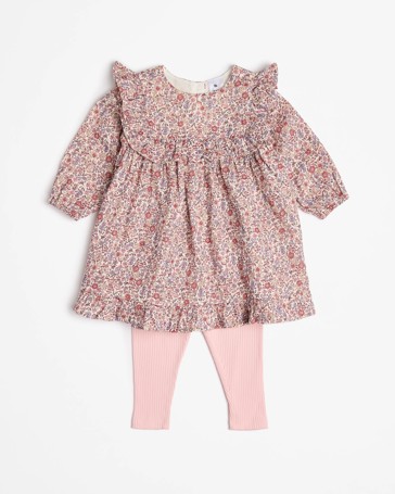 Baby Dress & Leggings Set 2 Piece