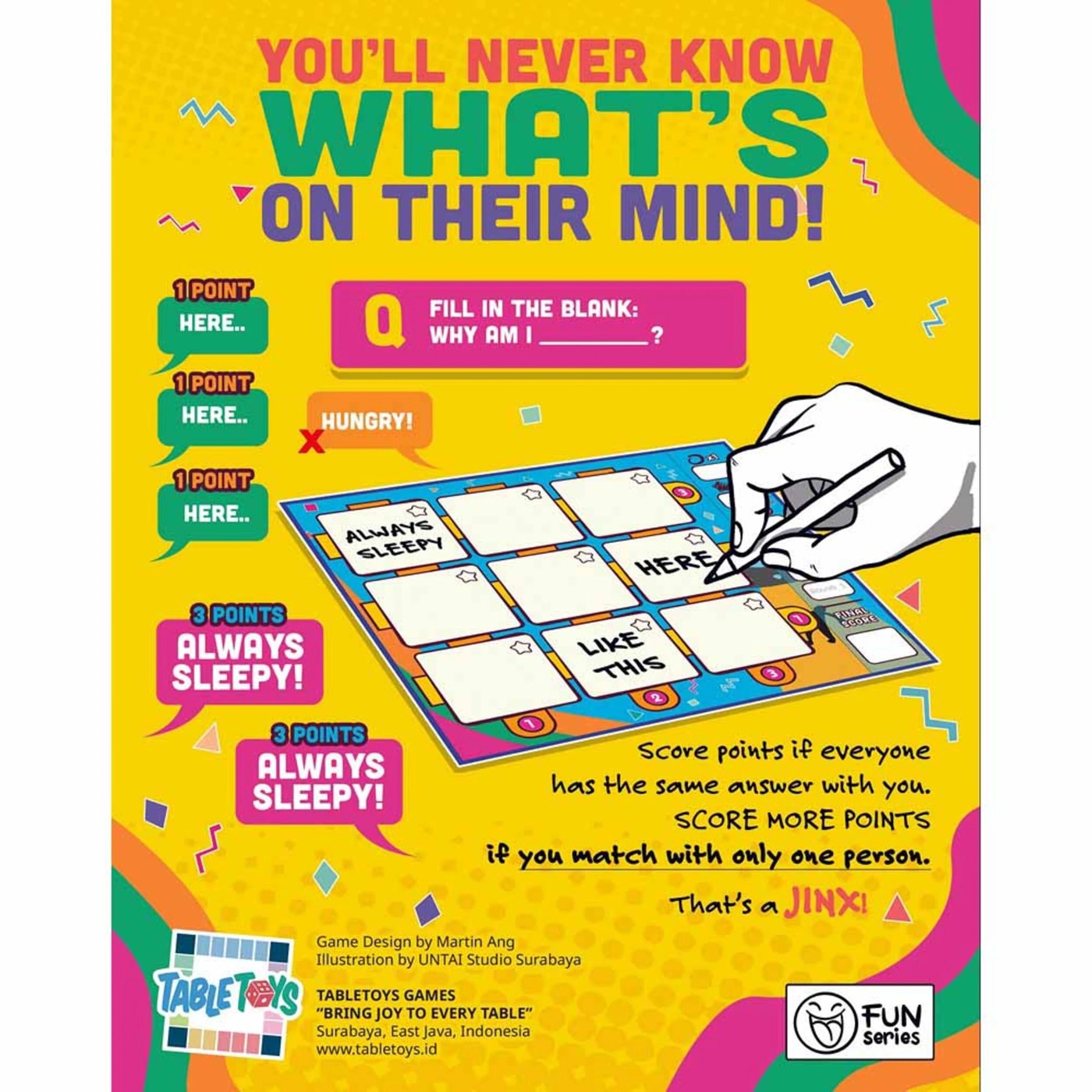 JinxO Board Game 2 of 6