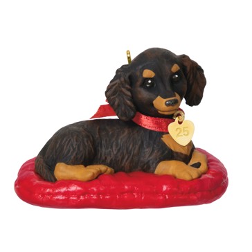 Dashund Puppy Love Keepsake - Hallmark