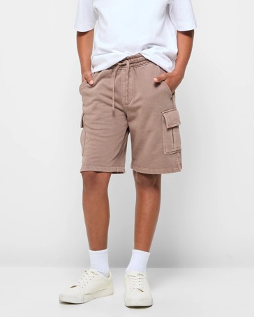 Washed Fleece Shorts