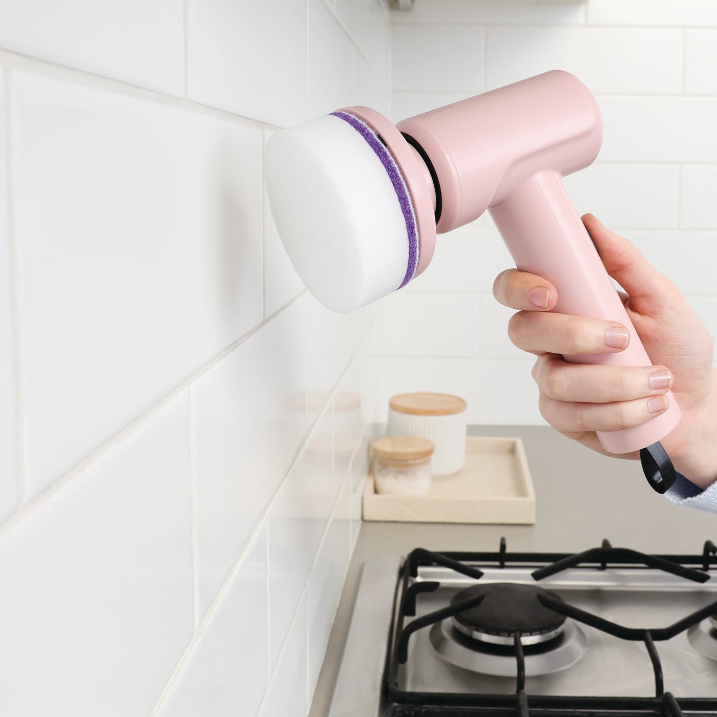 Anko Waterproof Scrubber -  Pink 3 of 6