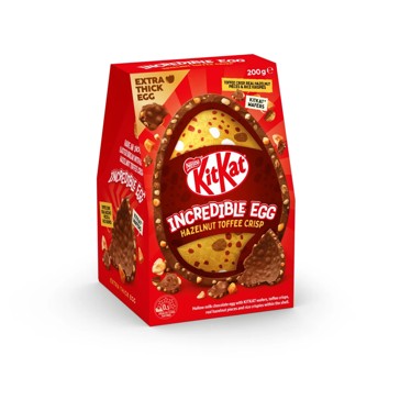 Nestle KitKat Hazelnut Incredible Egg 200g