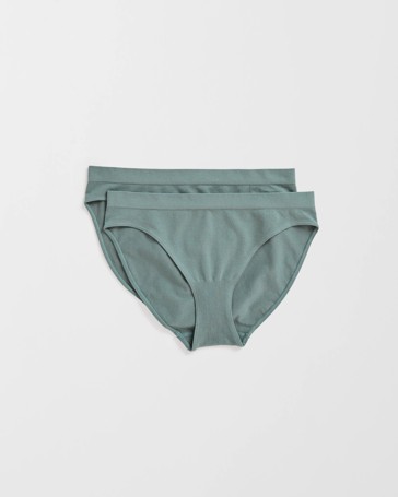 Australian Cotton Blend 2 Pack Seamfree Bikini Briefs