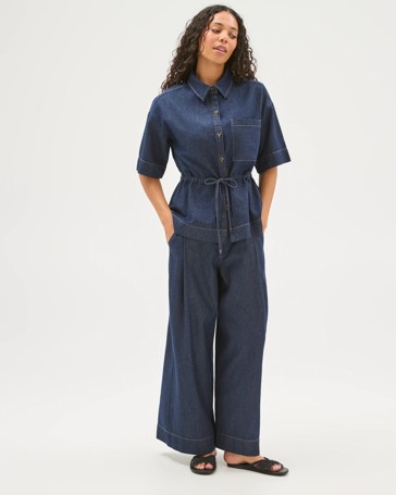 Linen Denim Shirt