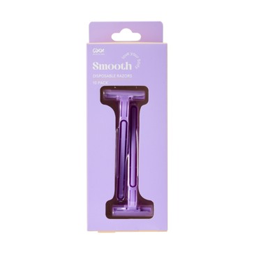 10 Pack Smooth Disposable Razors - OXX Bodycare