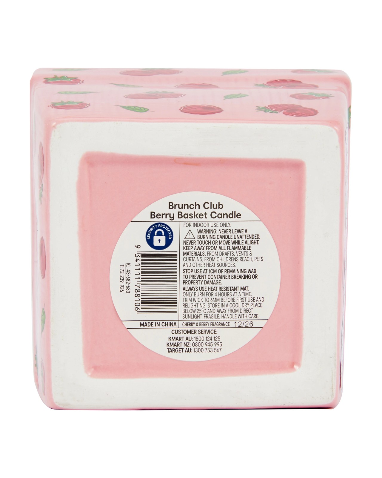 Anko Brunch Club Berry Basket Candle 6 of 6