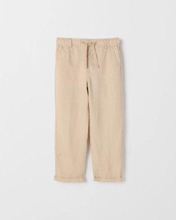 European Linen Full Length Pants