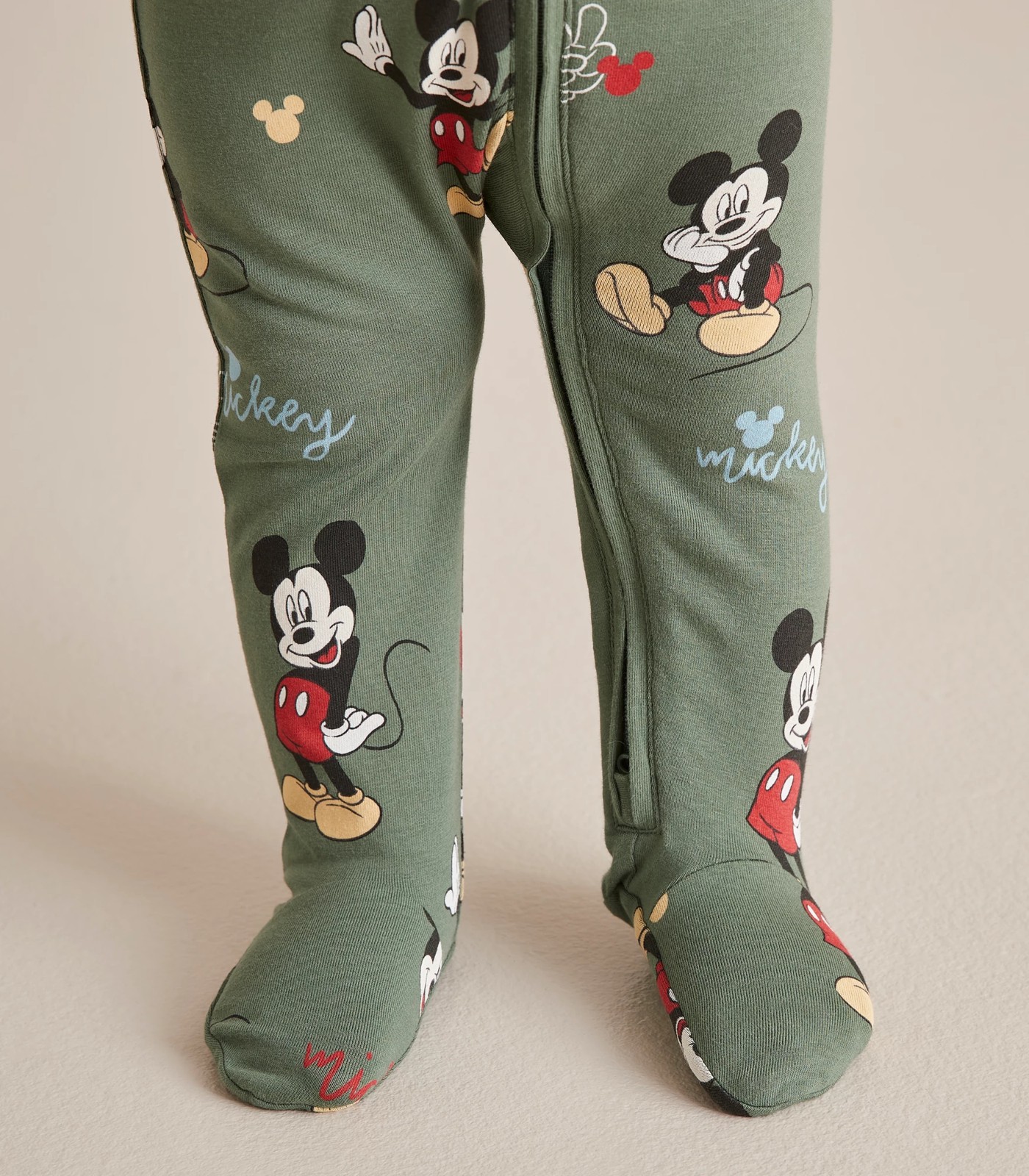 Baby Disney Mickey Mouse Print Coverall