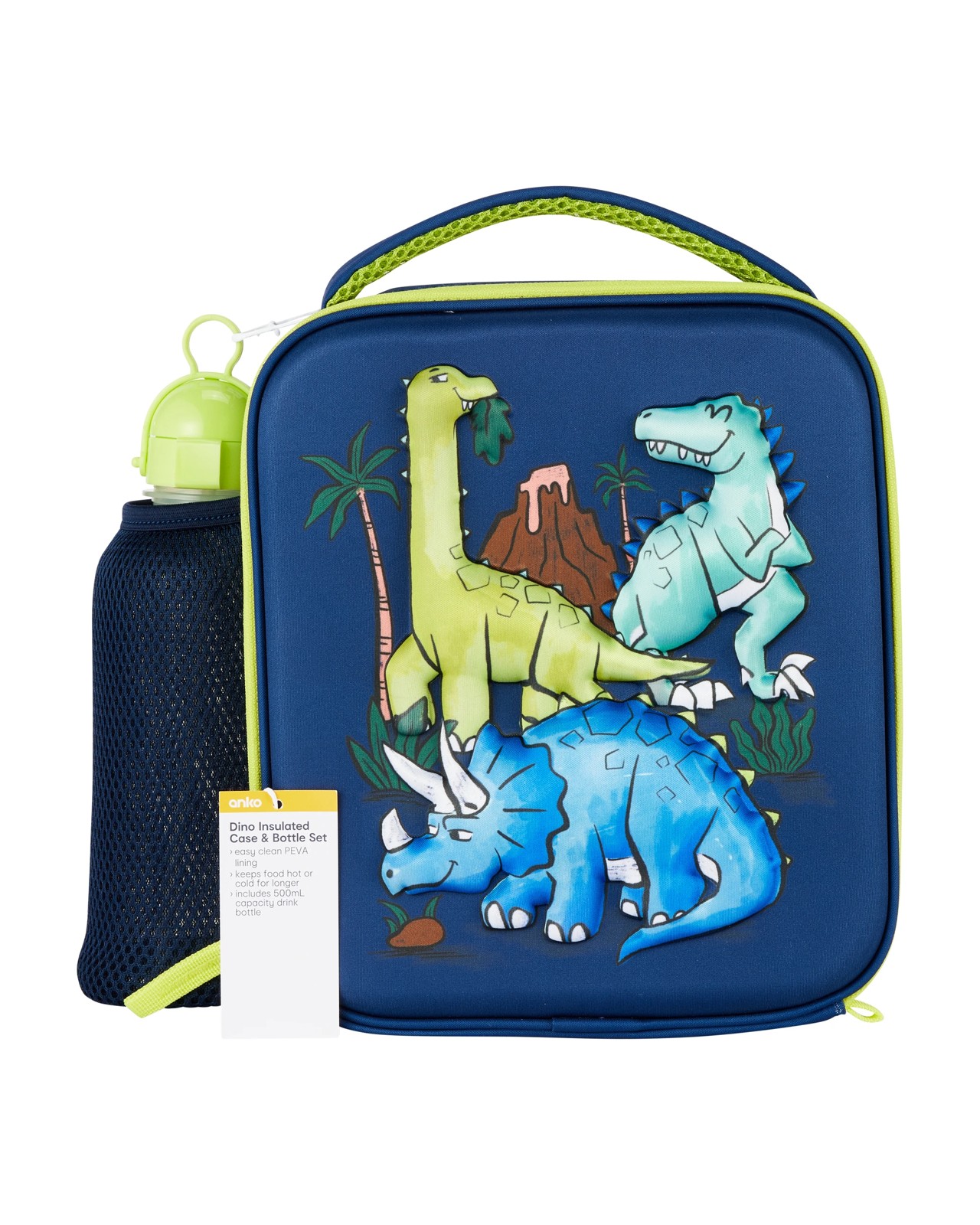 Anko Dino Insulated Case and Bottle Set 6 of 6