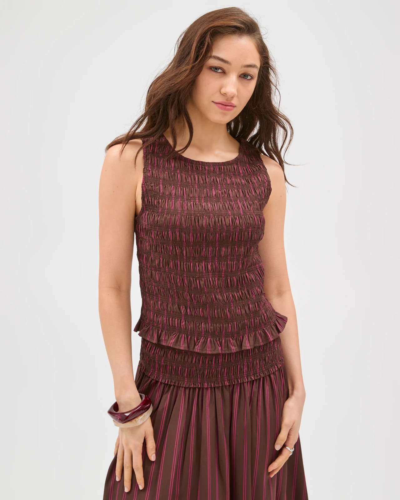 Lily Loves Shirred Top 2 of 6