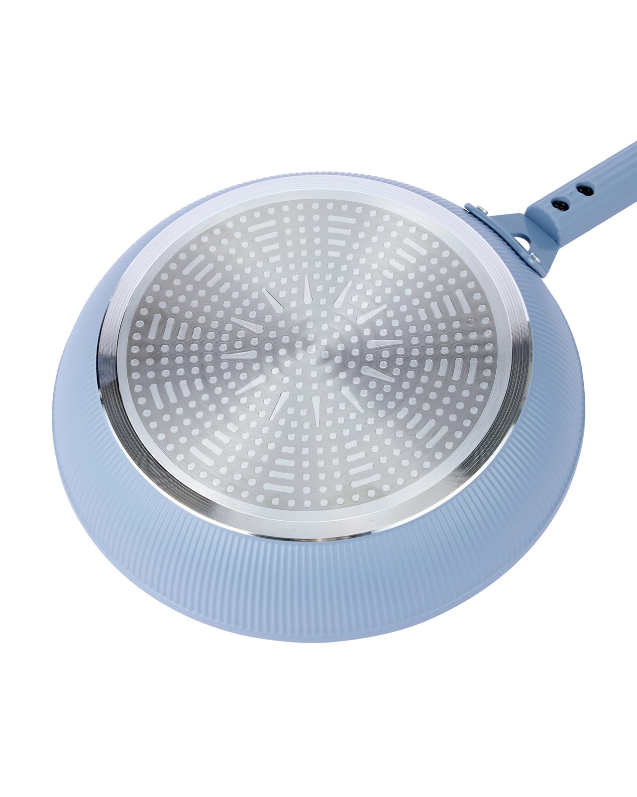 Anko 2 Pack Ceramic Coated Non Stick Fry Pans - Blue 5 of 5