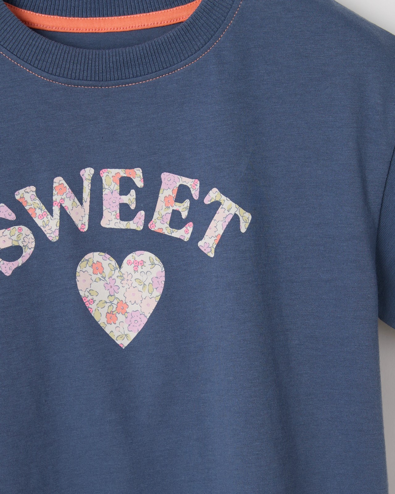 Australian Cotton Oversized T-Shirt - Navy 6 of 6