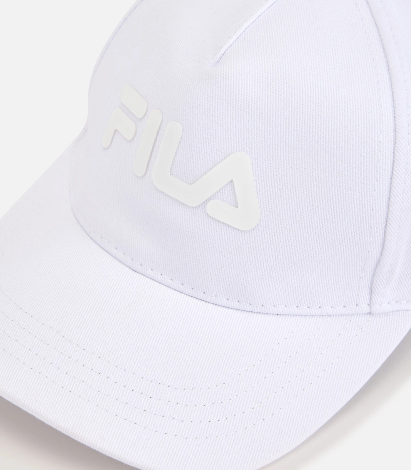 Embroidered Cap Fila White