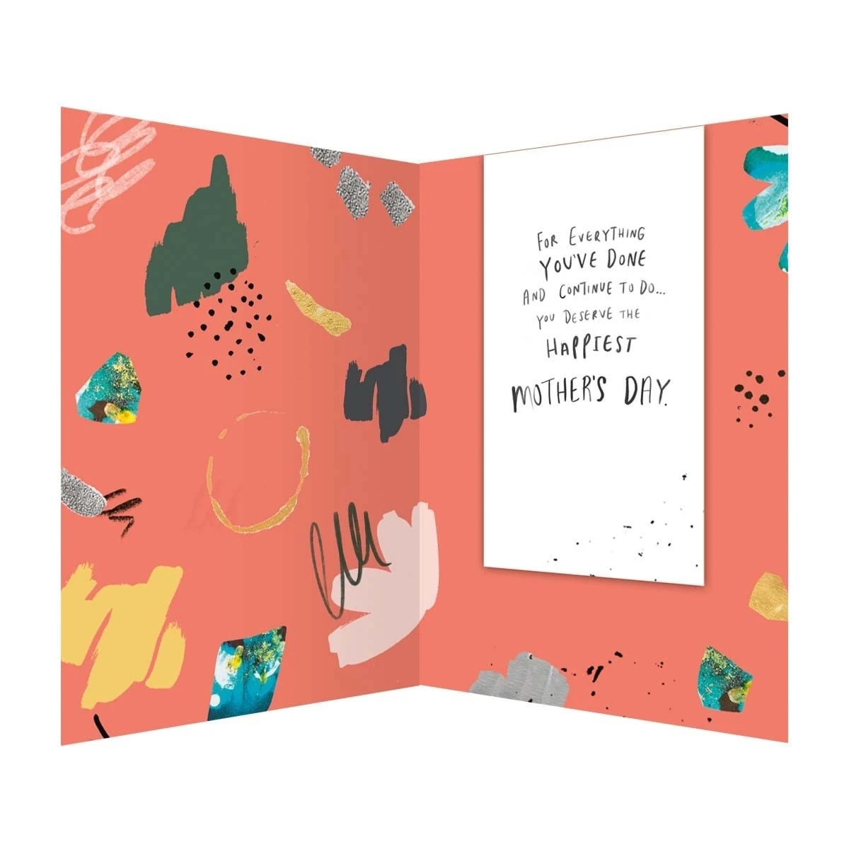 Hallmark Mother's Day Card - Colourful Abstract 3 of 3