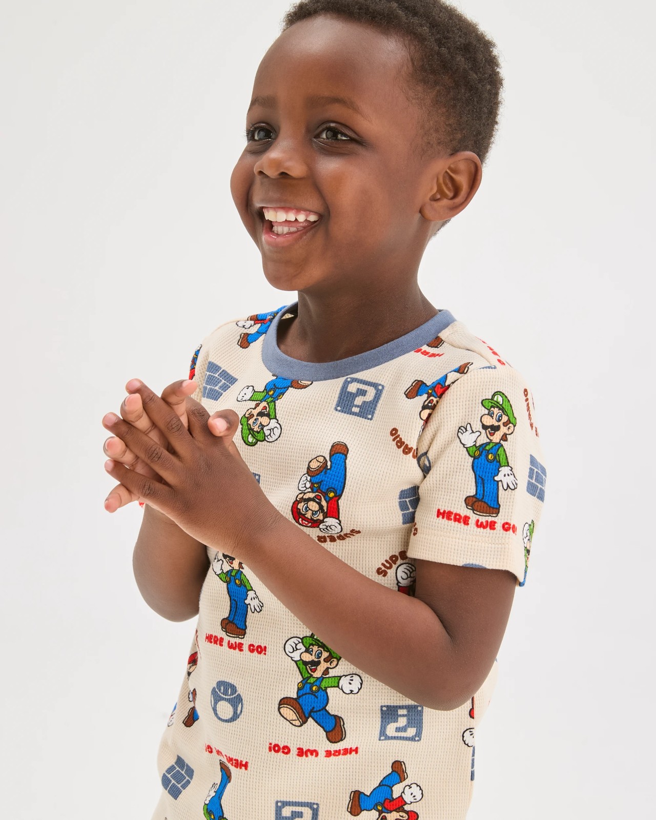 Licensed Super Mario Australian Cotton Younger Boys Pyjama Set 3 of 6