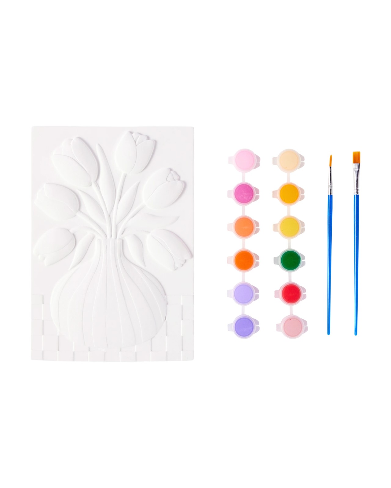Anko 3D Plaster Painting Kit - Tulip 2 of 3