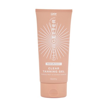 Glow Getter Clear Tanning Gel, Medium/Dark - OXX Bodycare