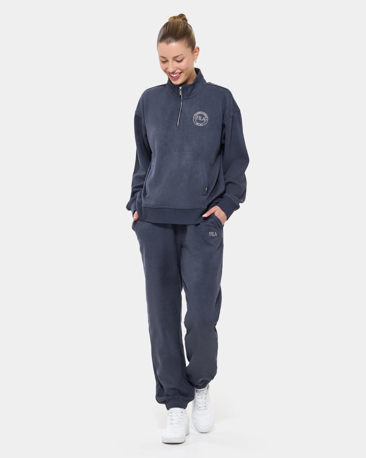 Fila ALBA Relax Fit Jogger - Odyssey Grey 2 of 5