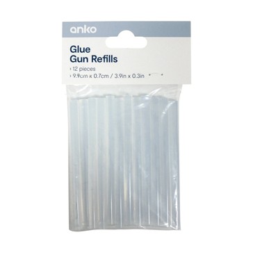 Glue Gun Sticks, 12 Pack - Anko