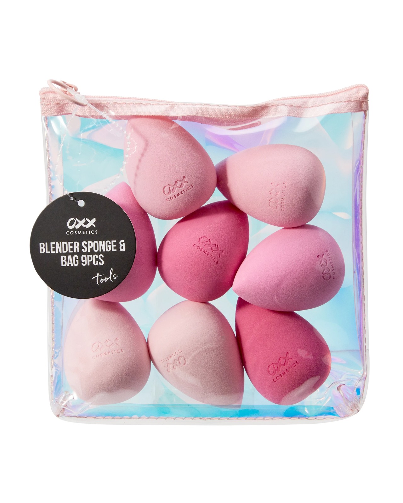 OXX CosmeticsOXX Cosmetics 9 Piece Blender Sponge and Bag - Pink 4 of 4