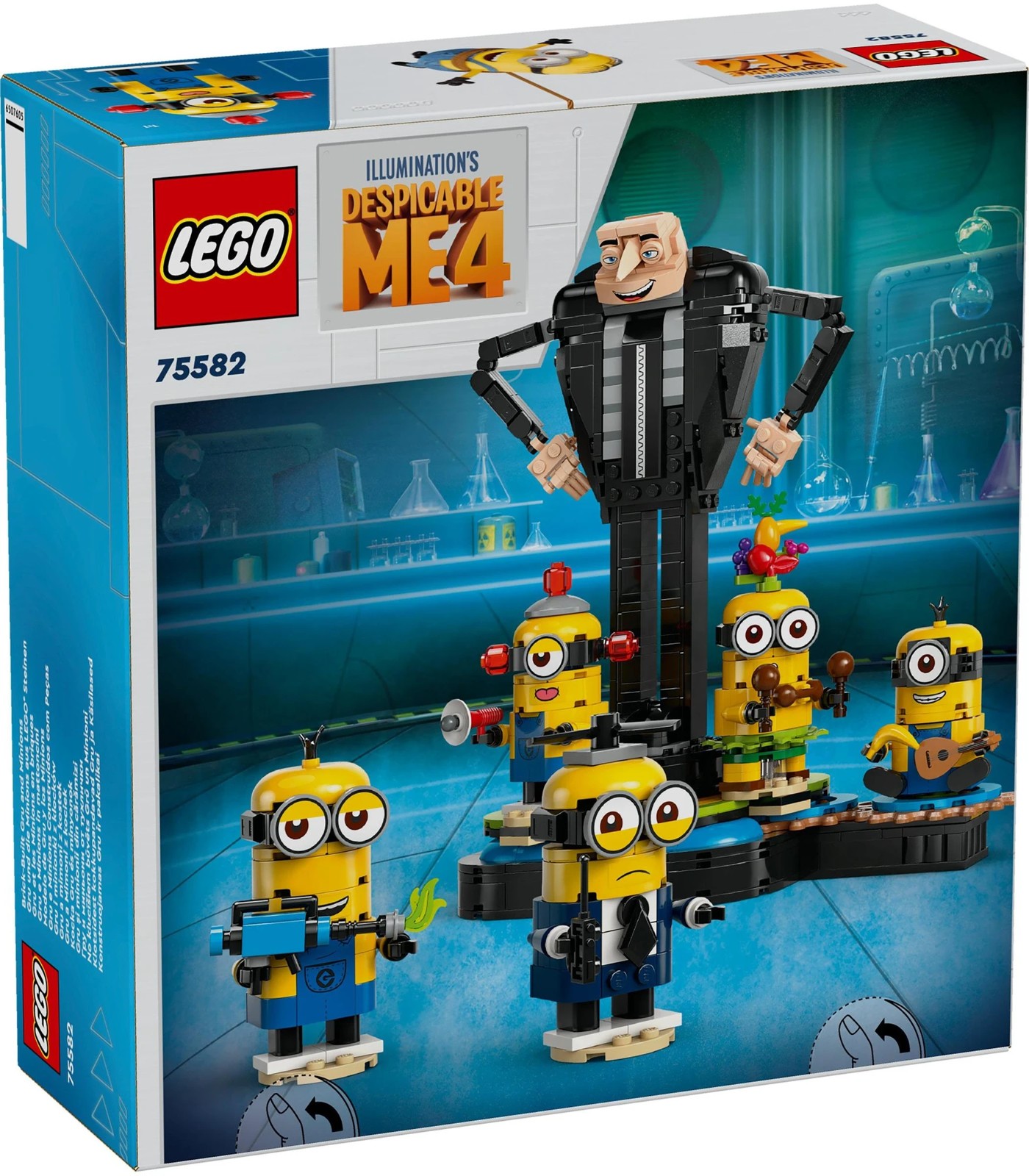 LEGO® Despicable Me Brick-Built Gru and Minions 75582 | Target Australia