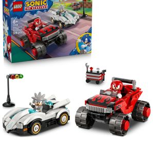 LEGO® Sonic the Hedgehog Silver's Car vs. Knuckles' Monster Truck 77118 product image