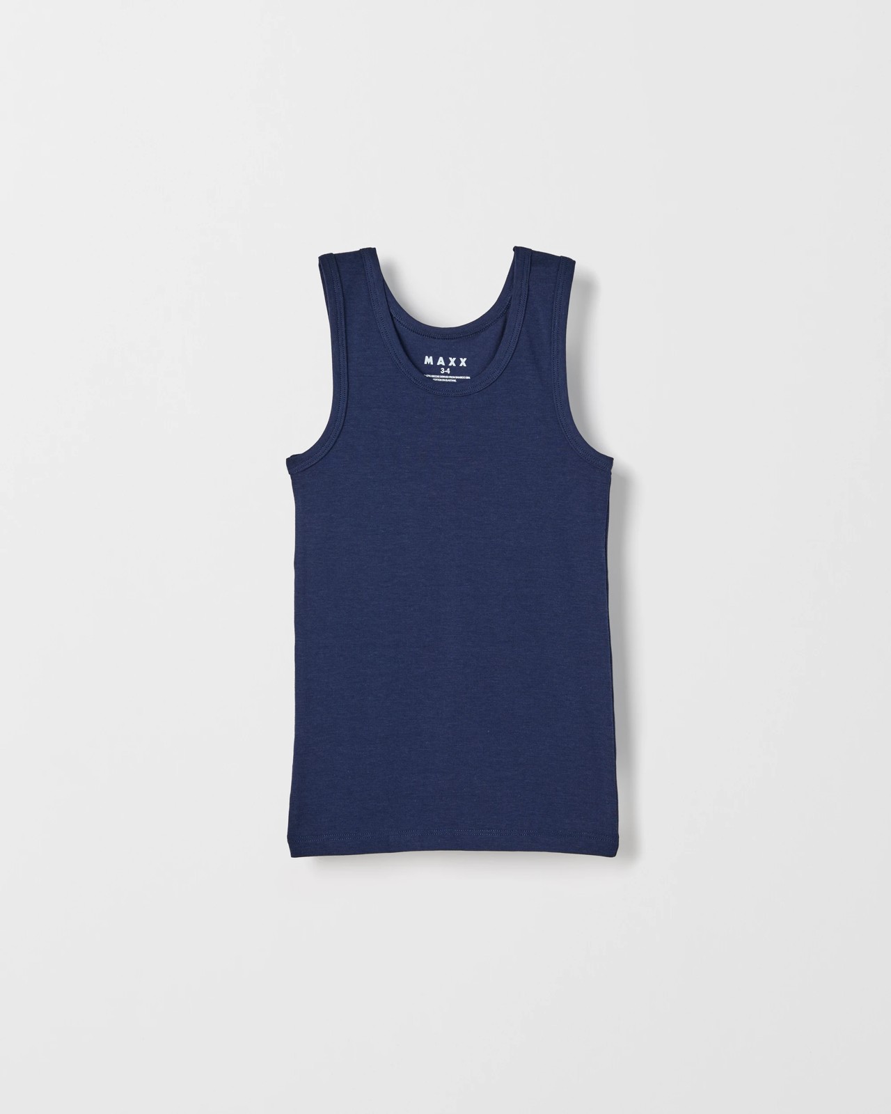 Maxx Bamboo 3 Pack Boys Vest - Lightening Bolt 3 of 5