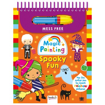 Mess Free Magic Painting: Spooky Fun Book