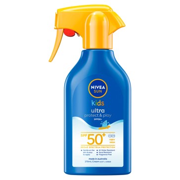 NIVEA Sun Kids Ultra Protect & Play SPF50+ Broad Spectrum Protection 270ml